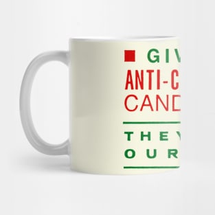 1950s Support Anti Communist Candiates Mug